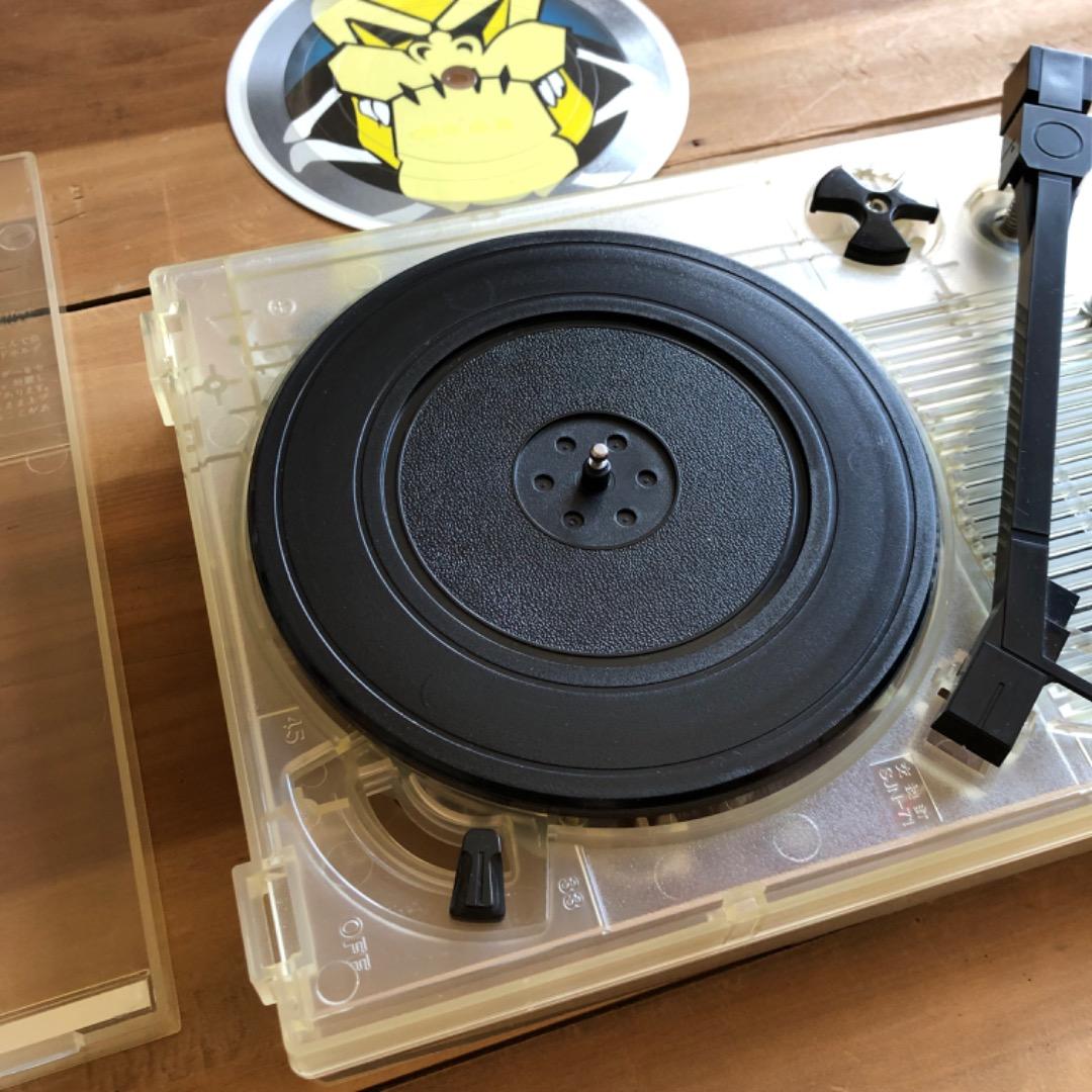 コーネリアス スケルトンエイプ ポータブル レコードプレーヤー GP-3C