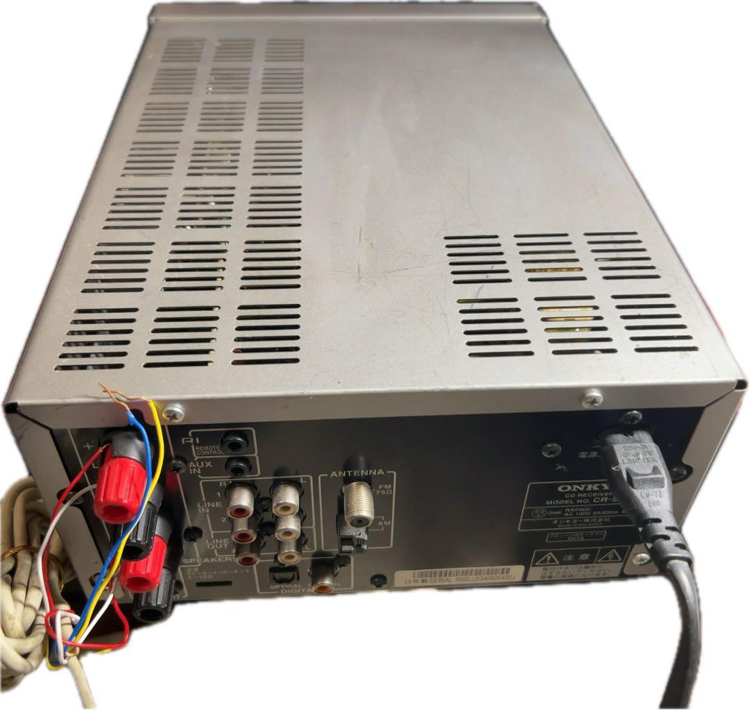 ビンテージ】ONKYO CDレシーバー CR-555