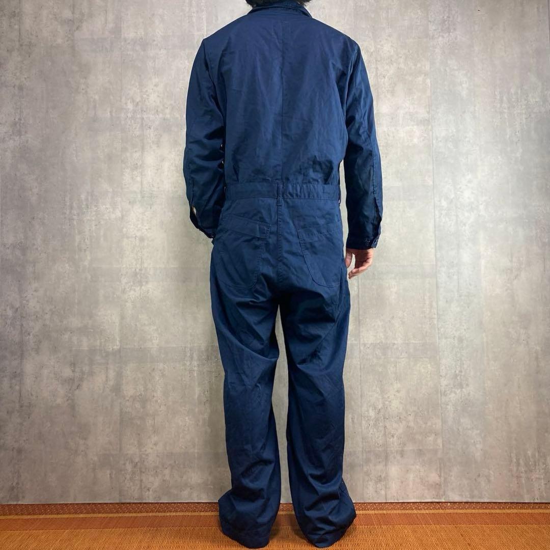 実物90sアメリカ軍米軍USNAVY オーバーオールカバーオールツナギ
