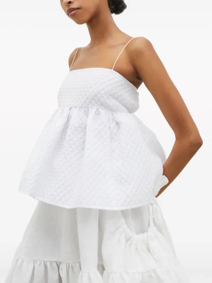 セシリーバンセン　白キャミソール