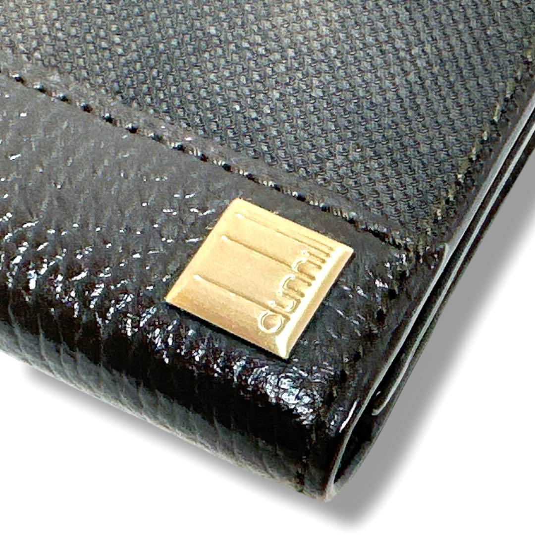 未使用✨️ダンヒル 名刺入れ カードケース ディーエイト PVC レザー