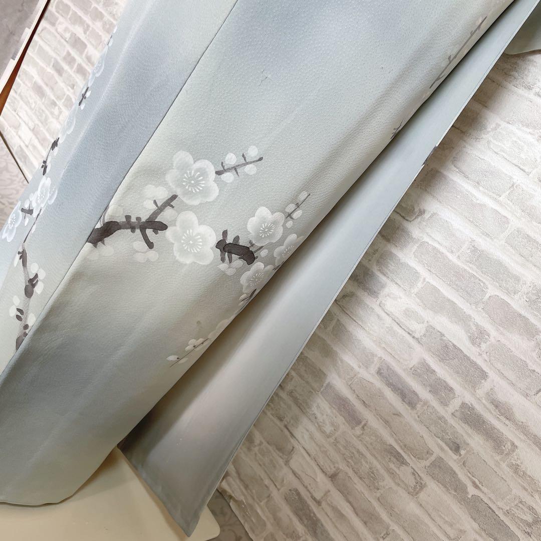 訪問着 フルセット 桜の木 手書き 手刺繍 着物 H2 - メルカリ