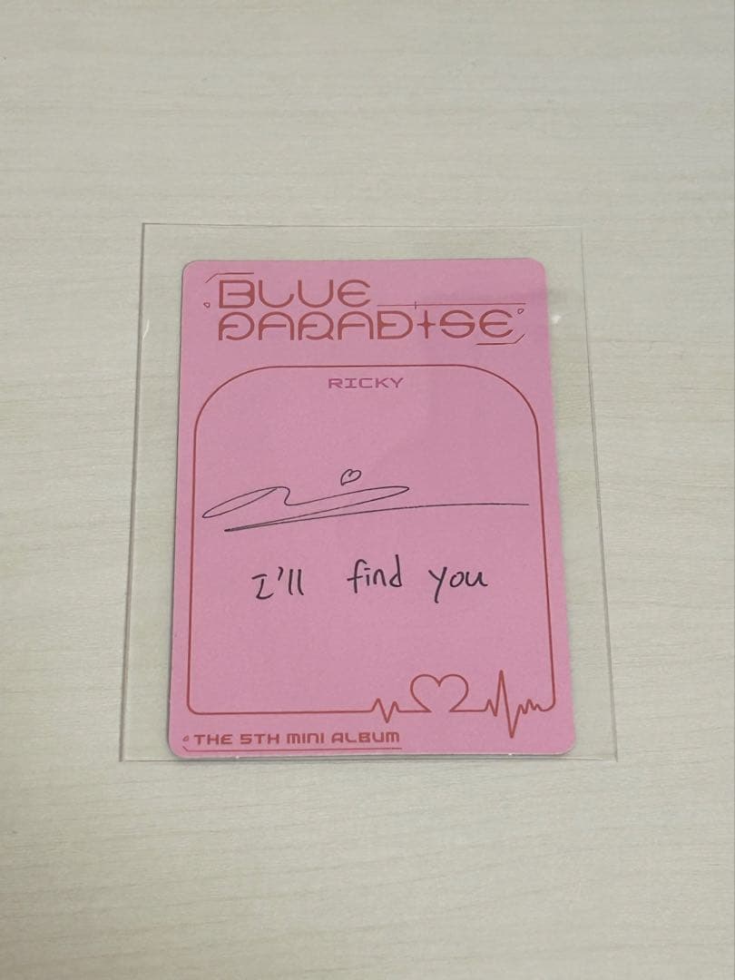 ZEROBASEONE リッキー セルカ トレカ 公式 アルバム封入 - メルカリ