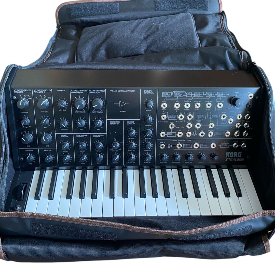 最終値下げ！KORG MS-20 mini /ケース、ケーブル、アダプター付き