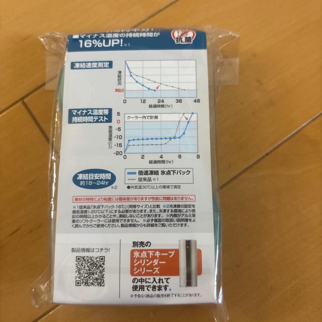 LOGOS ボディエアコン ツインクール ネイビー 保冷剤セット