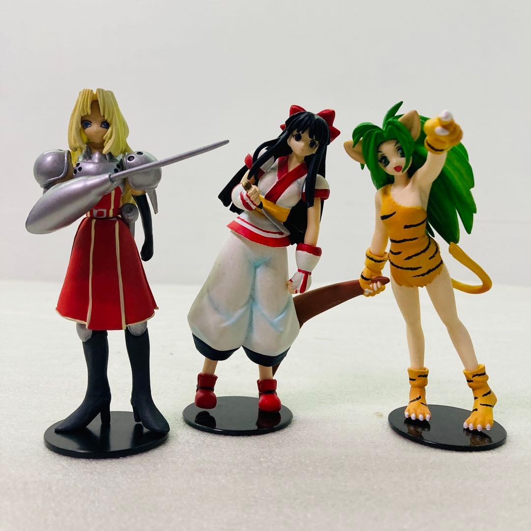 3体セット】Yujin SR 侍魂 サムライスピリッツ ゲームキャラフィギュア