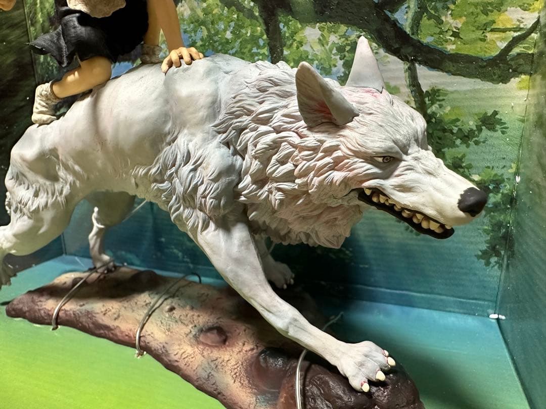 もののけ姫 サンと犬神 フィギュア コミニカ メモリアルコレクション