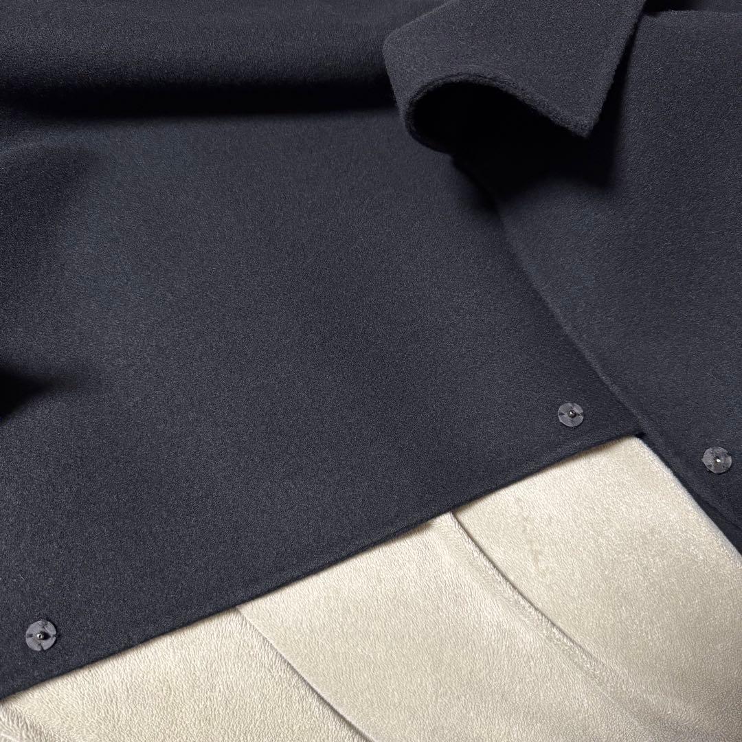 新品未使用タグ付き】digne throw shawl coat ブラック - メルカリ