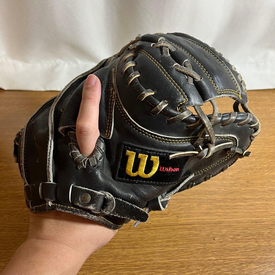 ウィルソン キャッチャーミット 一般軟式 格安 Wilson（ウイルソン） 野球 少年軟式 ジュニア キャッチャーミット