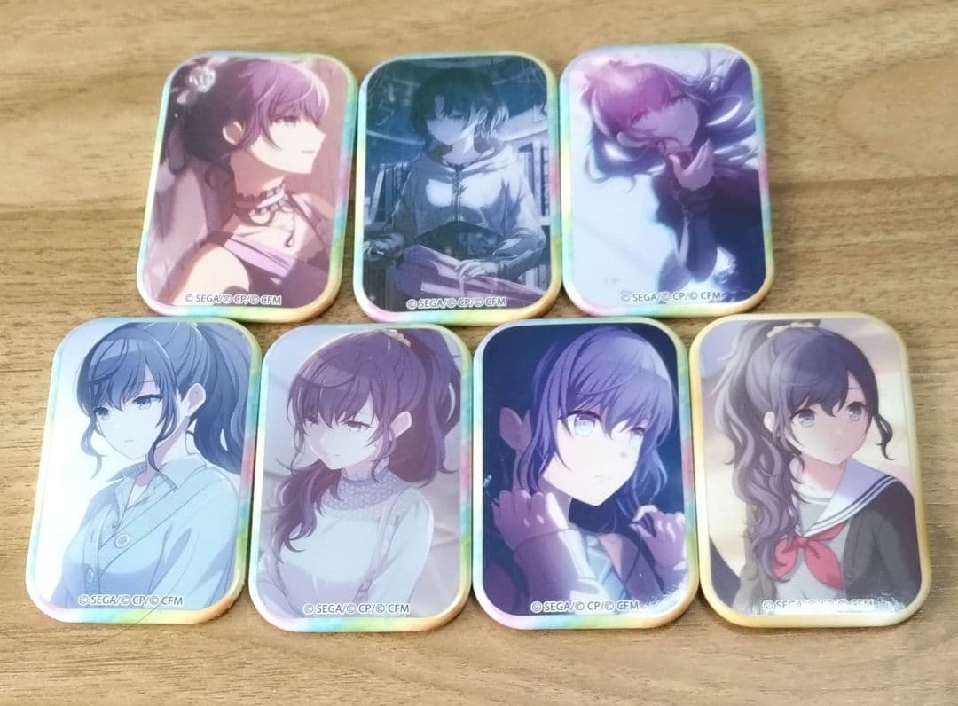 プロセカ 朝比奈 まふゆ スクエア缶 缶バッジ 8個セット まとめ売り