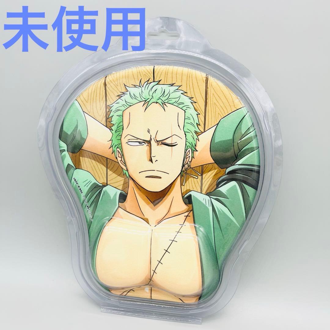 未使用】ワンピース漢マウスパッド ゾロ - メルカリ