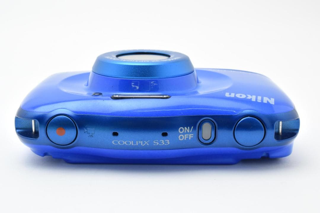 ニコン Nikon COOLPIX S33 ブルー ≪動作確認済≫ - メルカリ