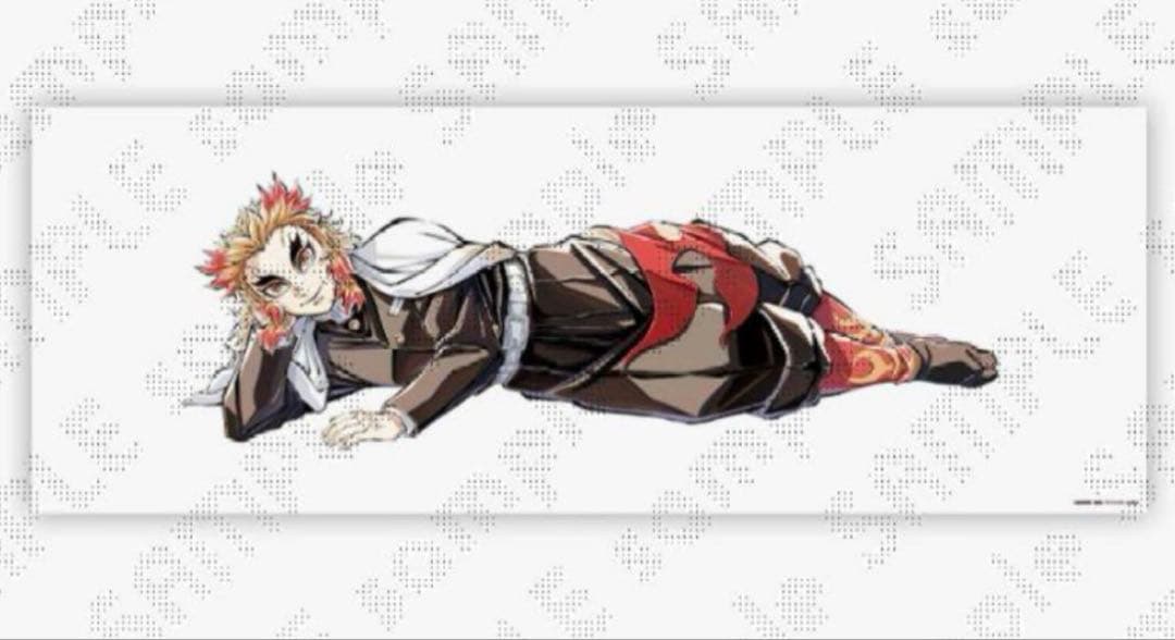 鬼滅の刃 コミックマーケット104 等身大寝そべり 布ポスター 煉獄杏