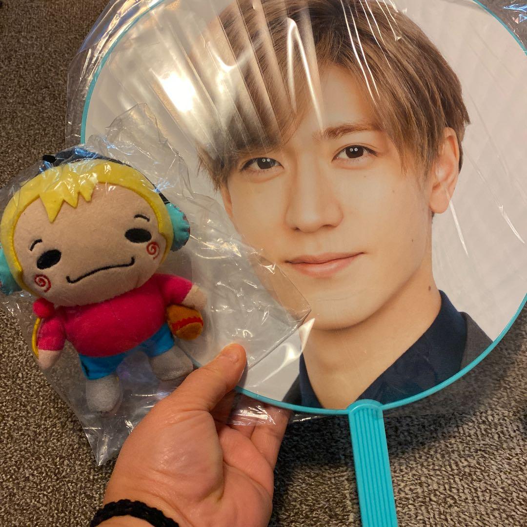 Hey!Say!JUMP9ぷうゆうじっくマスコット中島裕翔団扇セット - メルカリ