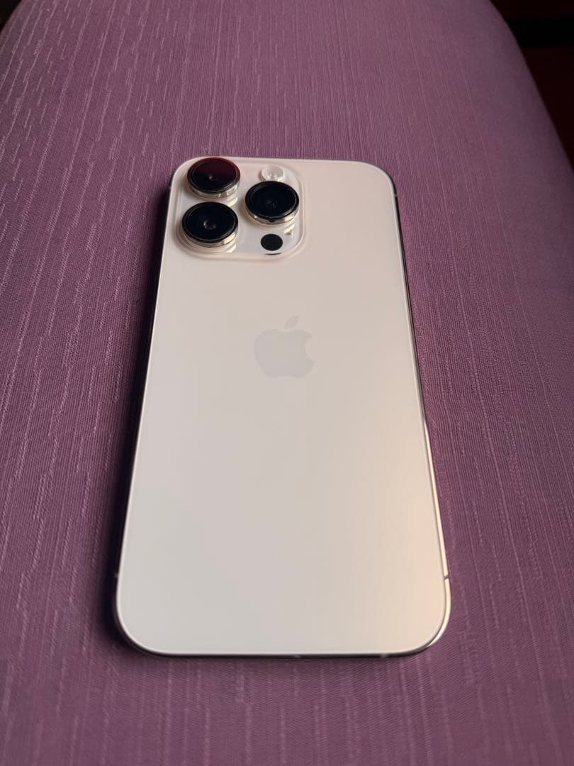 【美品】iPhone14 Pro 128GB /SIMフリー /バッテリー85% バッテリー新品交換済 iPhone14 128GB パープル SIMフリー 中古 外装A