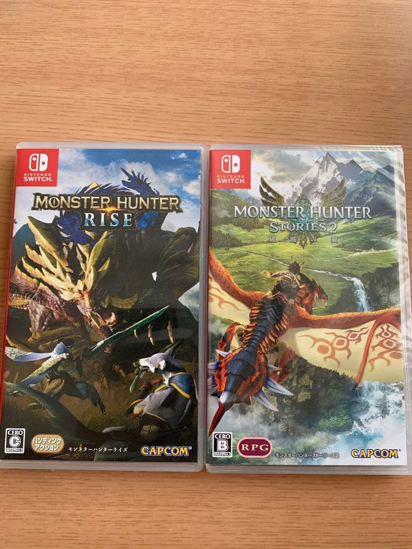 モンスターハンターライズ モンスターハンターストーリーズ2 ツイン