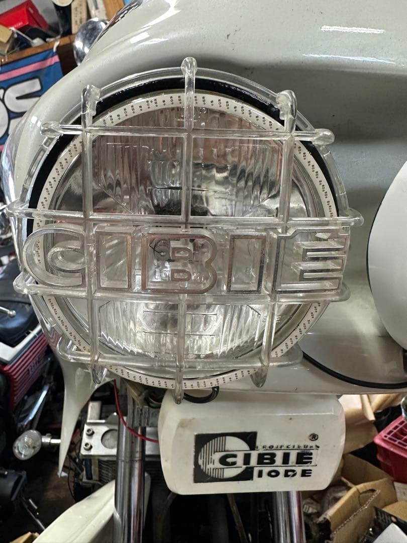 新品 希少 廃盤品 当時物シビエフォグ用ストーンガード/CIBIEライト