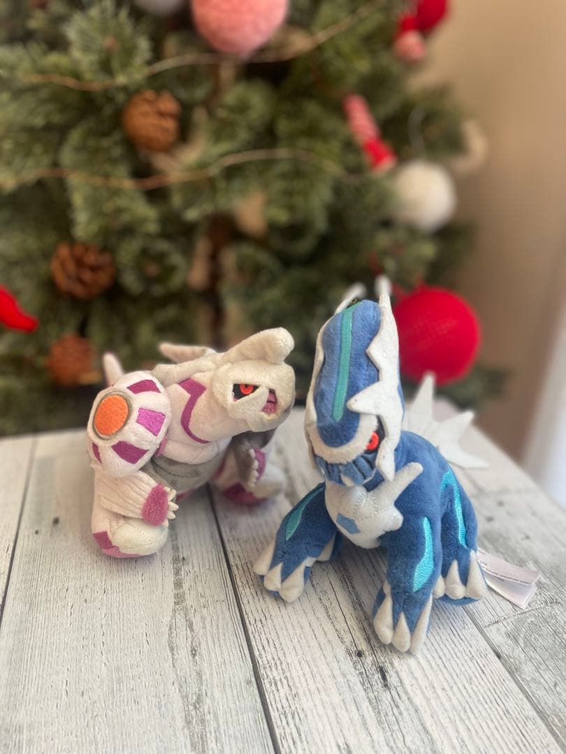 専用】ディアルガ&パルキアぬいぐるみ ポケモンセンター - メルカリ