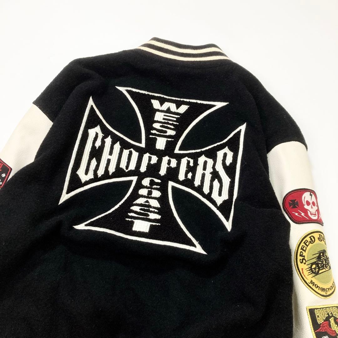 WEST COAST CHOPPERS スタジャン 袖レザー XLW - メルカリ