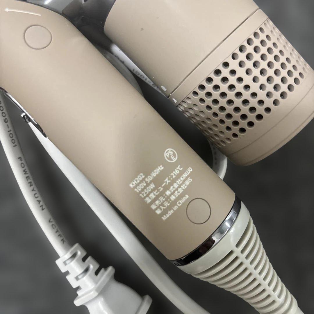 ジャンク品 KINJO コンパクト ヘアドライヤー ブラウン - メルカリ