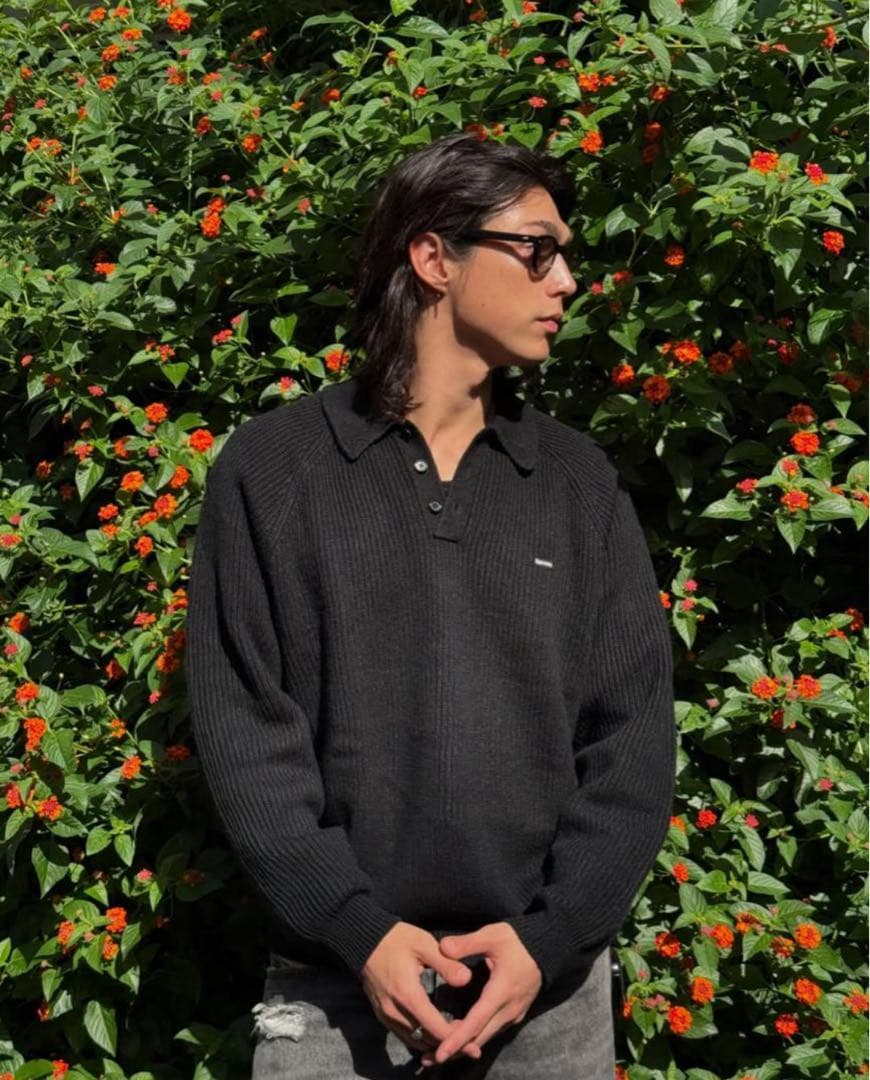 Supreme Small Box Polo Sweater 