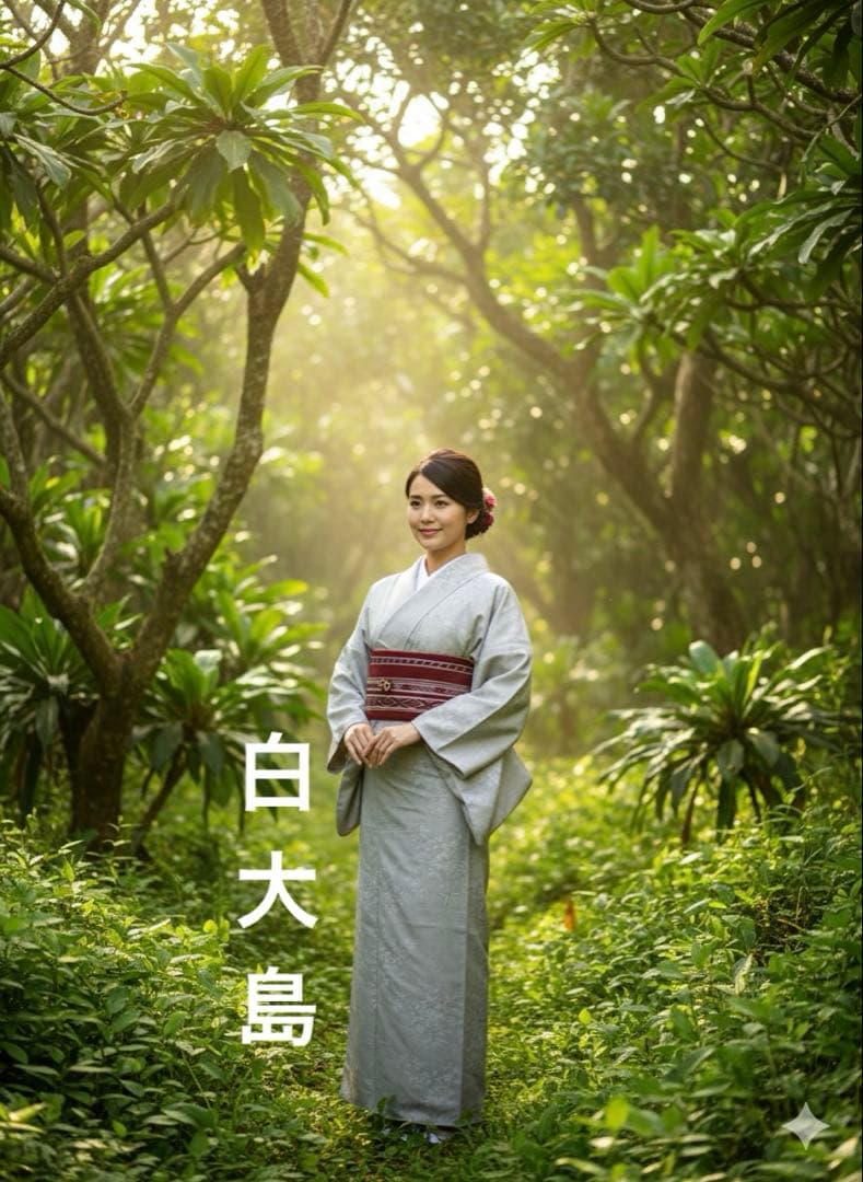 ☘️目玉品☘️【高級品】鹿児島県伝統工芸品○【白大島紬】○泥染