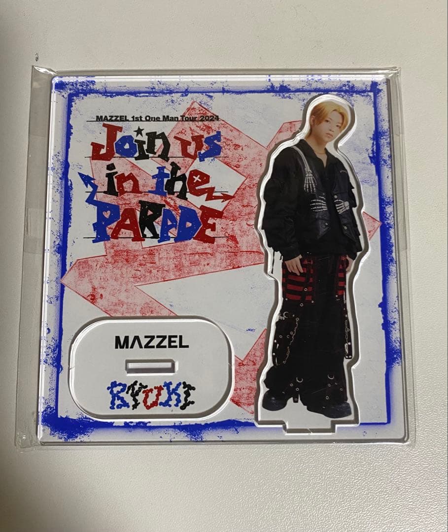MAZZEL PARADE アクスタ RYUKI MAZZEL Join us in the PARADE アクスタ アクリルスタンド RYUKI