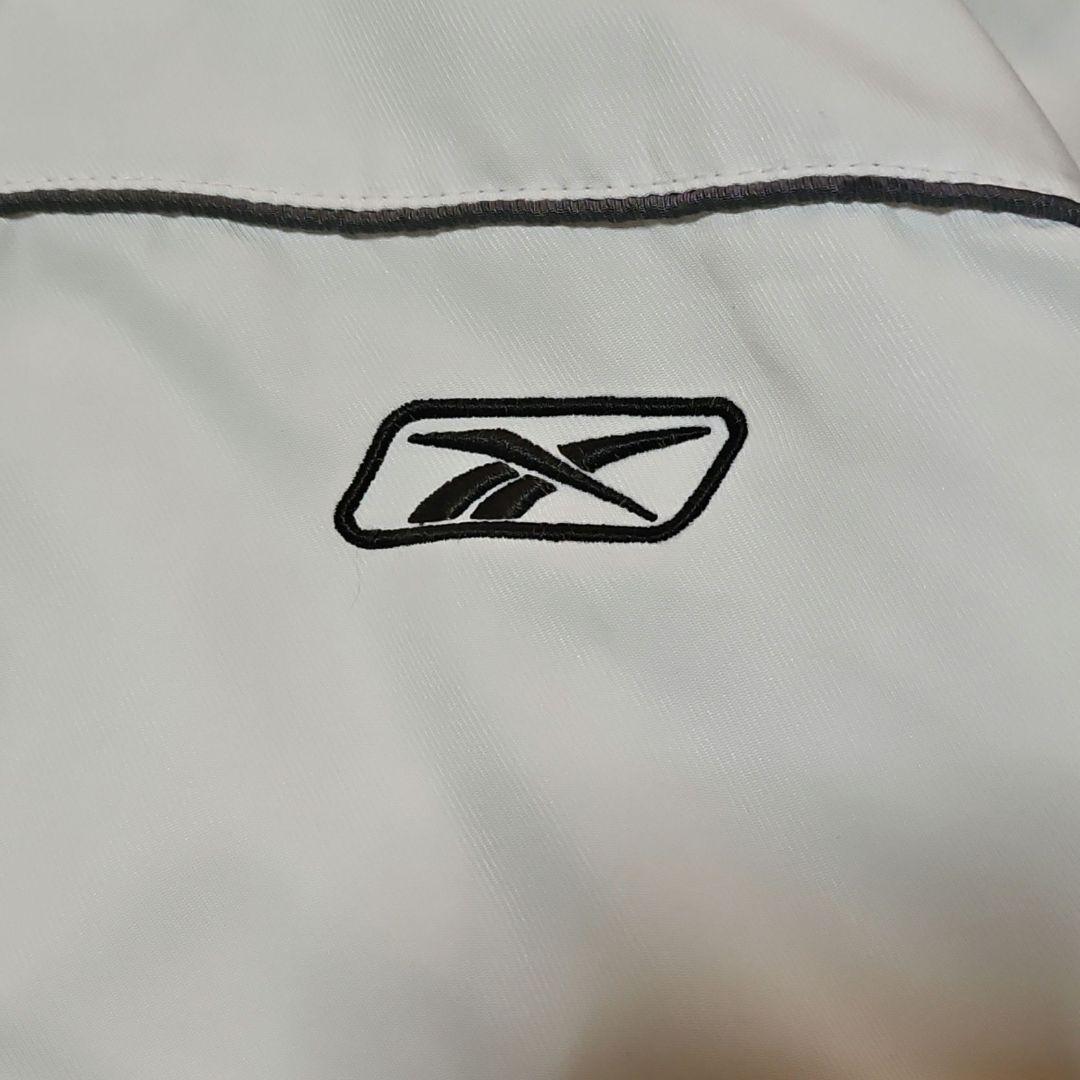 90s Reebok リーボック ナイロンジャケット 刺繍ロゴ 万国旗タグ XL