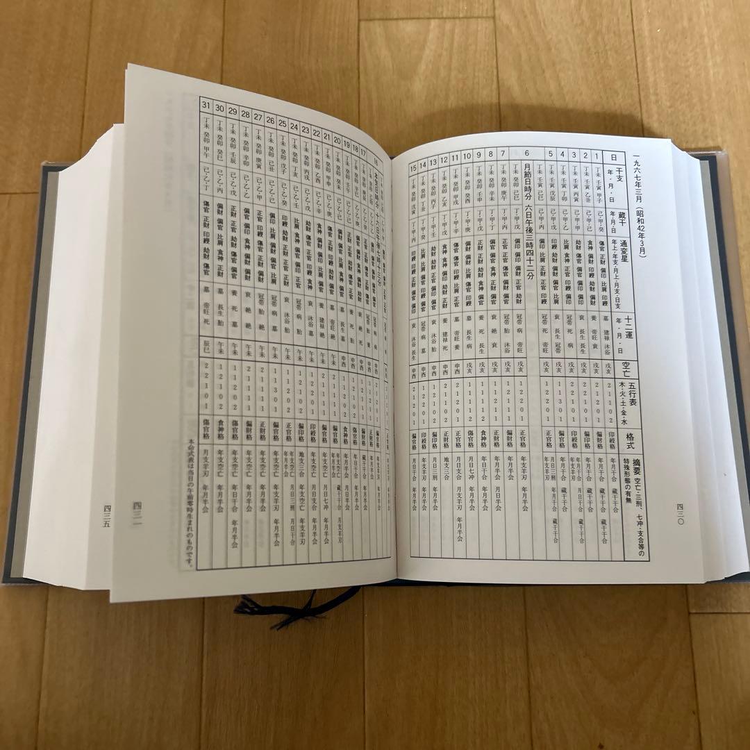 四柱推命学 命式大鑑 亀石厓風 京都書院 - メルカリ