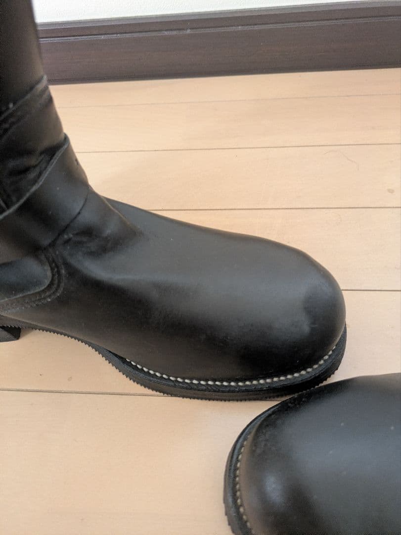 盆*栽様 Chippewa ブラック エンジニアブーツ 27863 サイズ 9