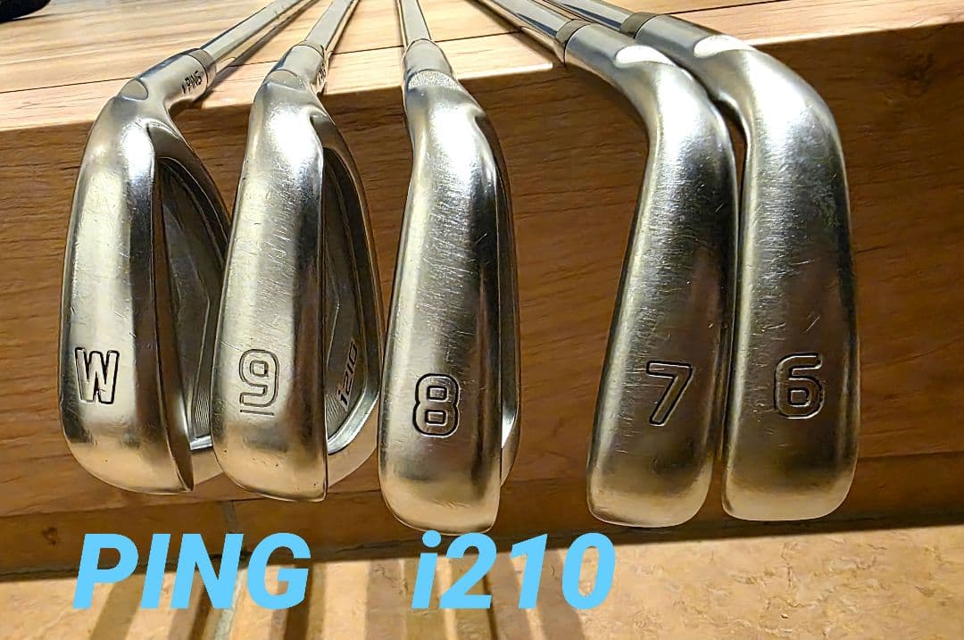 PING i210アイアン 6-P 5本セット PING ピン 中古アイアンセット i210 6本の商品詳細｜中古ゴルフのGK