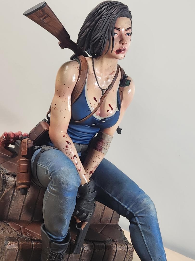 ジル・バレンタインガレージキット塗装済み完成品 Amazon.co.jp: ジル・バレンタイン フィギュア 1/4スケール 塗装済み