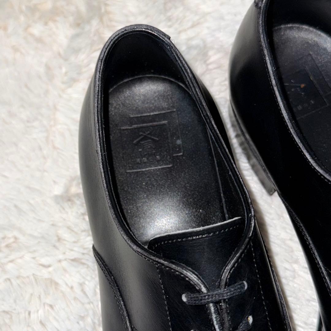 ⭐️極美品⭐️ 三陽山長 友二郎 ビジネスシューズ ブラック Q7402