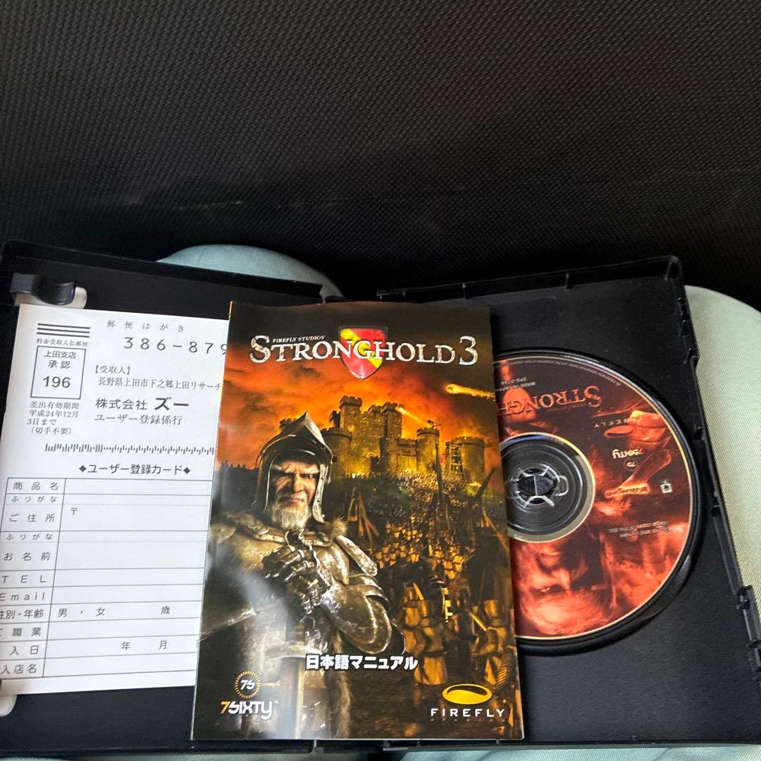 STRONG HOLD3 日本語版 ストロングホールド3 PC版美品DVD