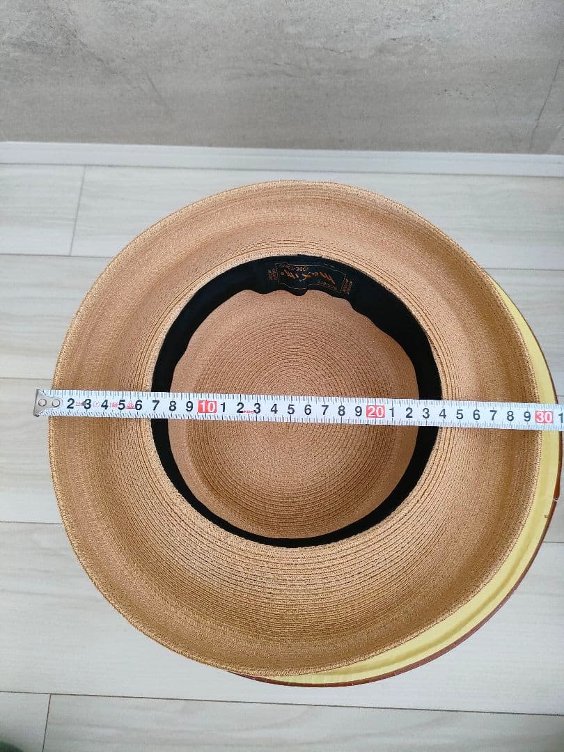 maxim マキシン カサブランカ リボンハット 麦わら帽子 ストローハット