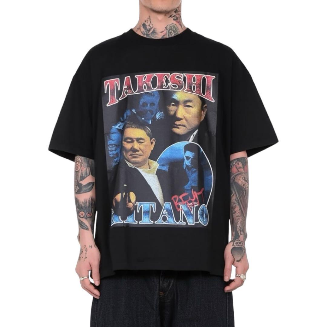 ビートたけし ラップTシャツ 仲野太賀着用 世界的映画監督 北野武 T