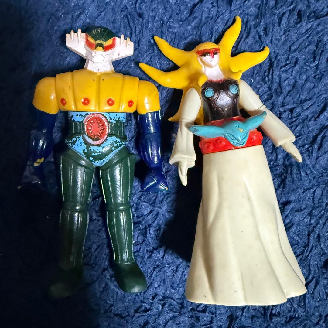 当時物ソフビ・鋼鉄ジーグ 女王ヒミカ - メルカリ