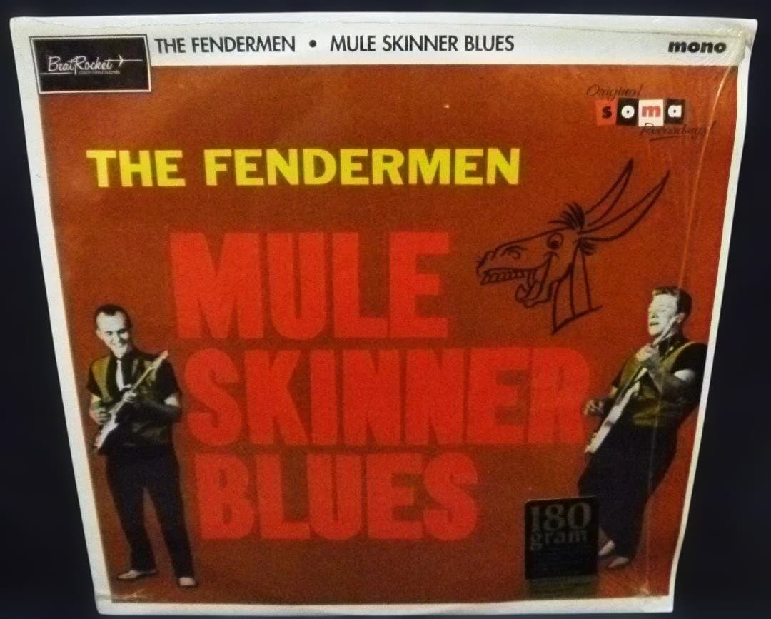 ☆ The Fendermen - Mule Skinner Blues /LP The Fendermen – Mule Skinner Blues – Vinyl (LP, Reissue, Mono