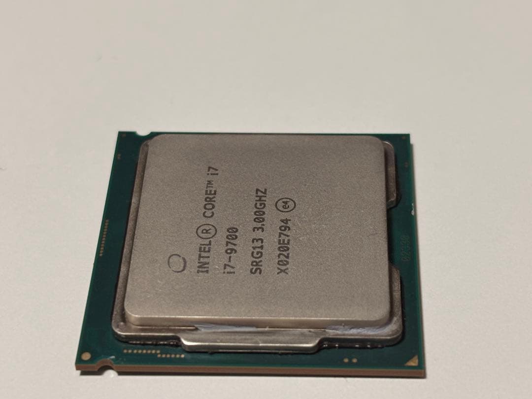 CPU Intel Core i7-9700 CPU 3.00GHz