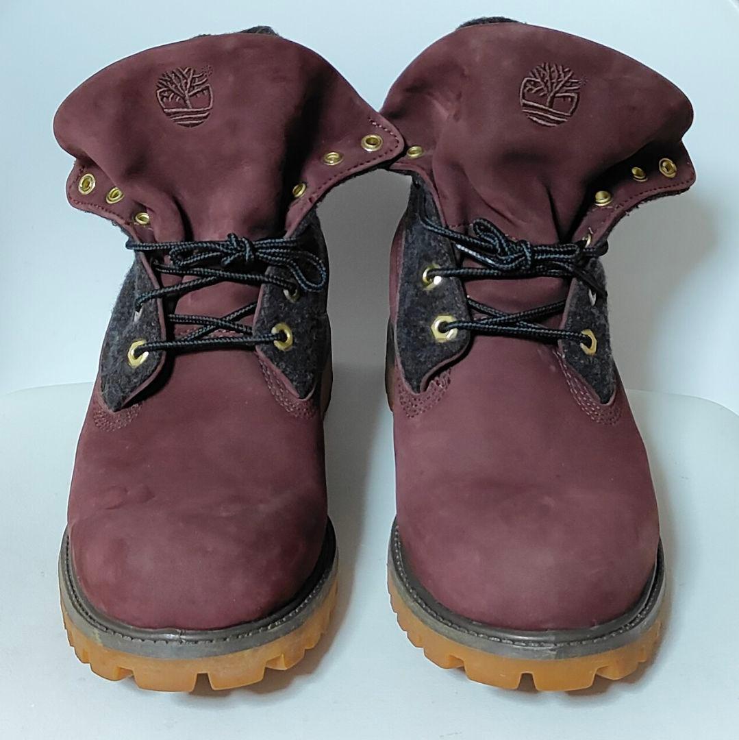 良品　ティンバーランド ロールトップブーツ　9.5W　27.5cm相当