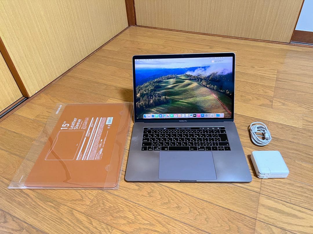 MacBook Pro 15インチ 2019 i7/16GB 高級レザーケース付 - メルカリ