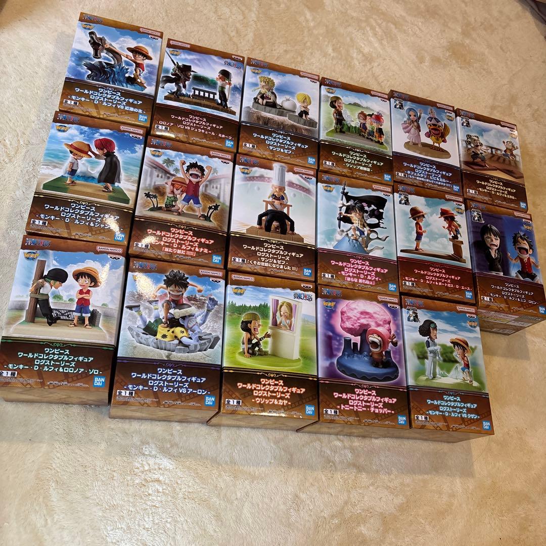 ワンピース ワールドコレクタブルフィギュア ログストーリーズ17体