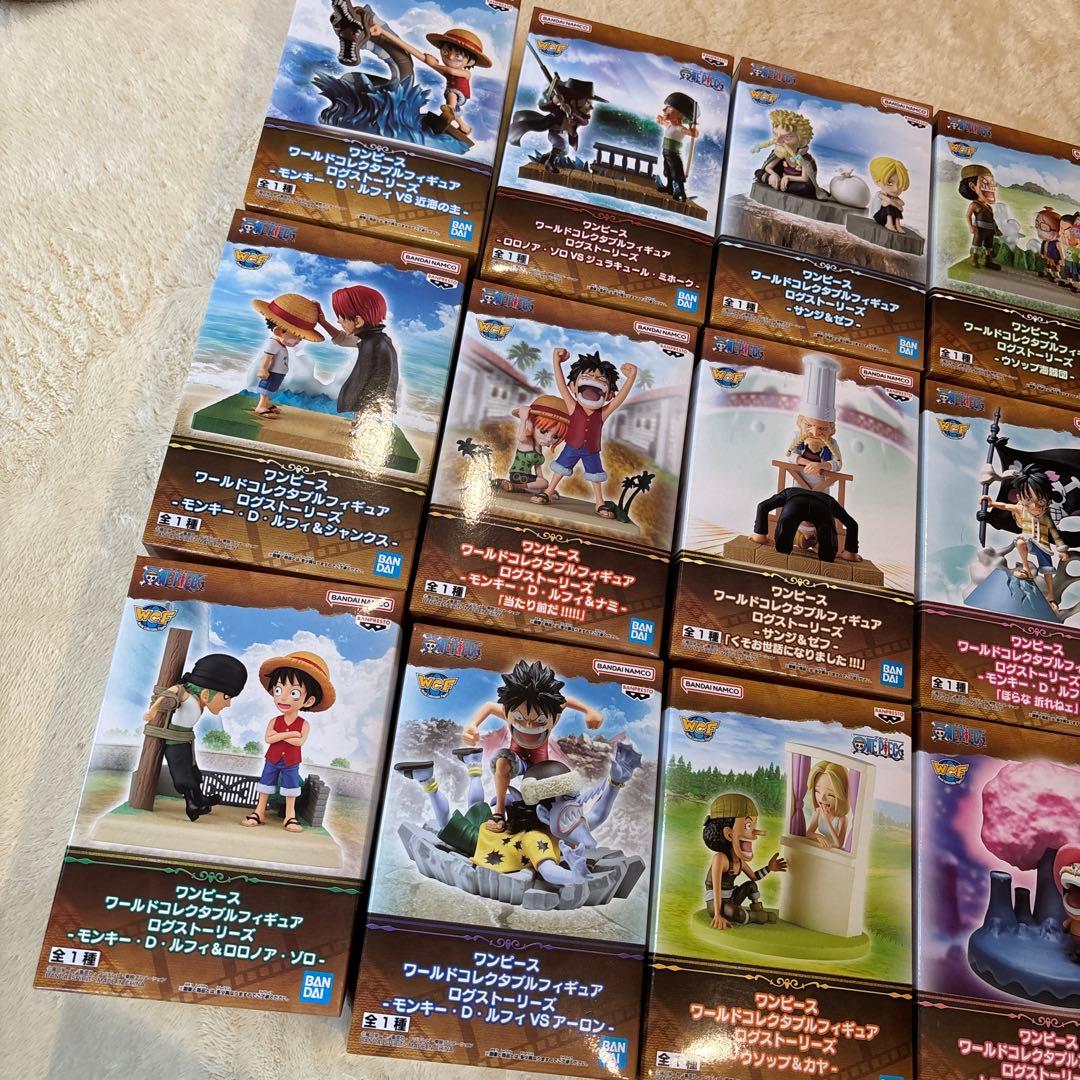 ワンピース ワールドコレクタブルフィギュア ログストーリーズ17体