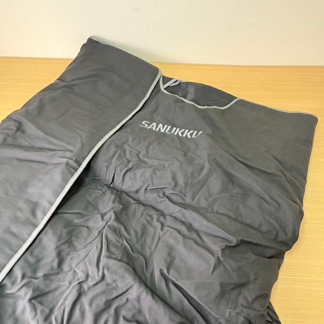 SANUKKU SB01-BK 遠赤外線サウナブランケット グレー - メルカリ
