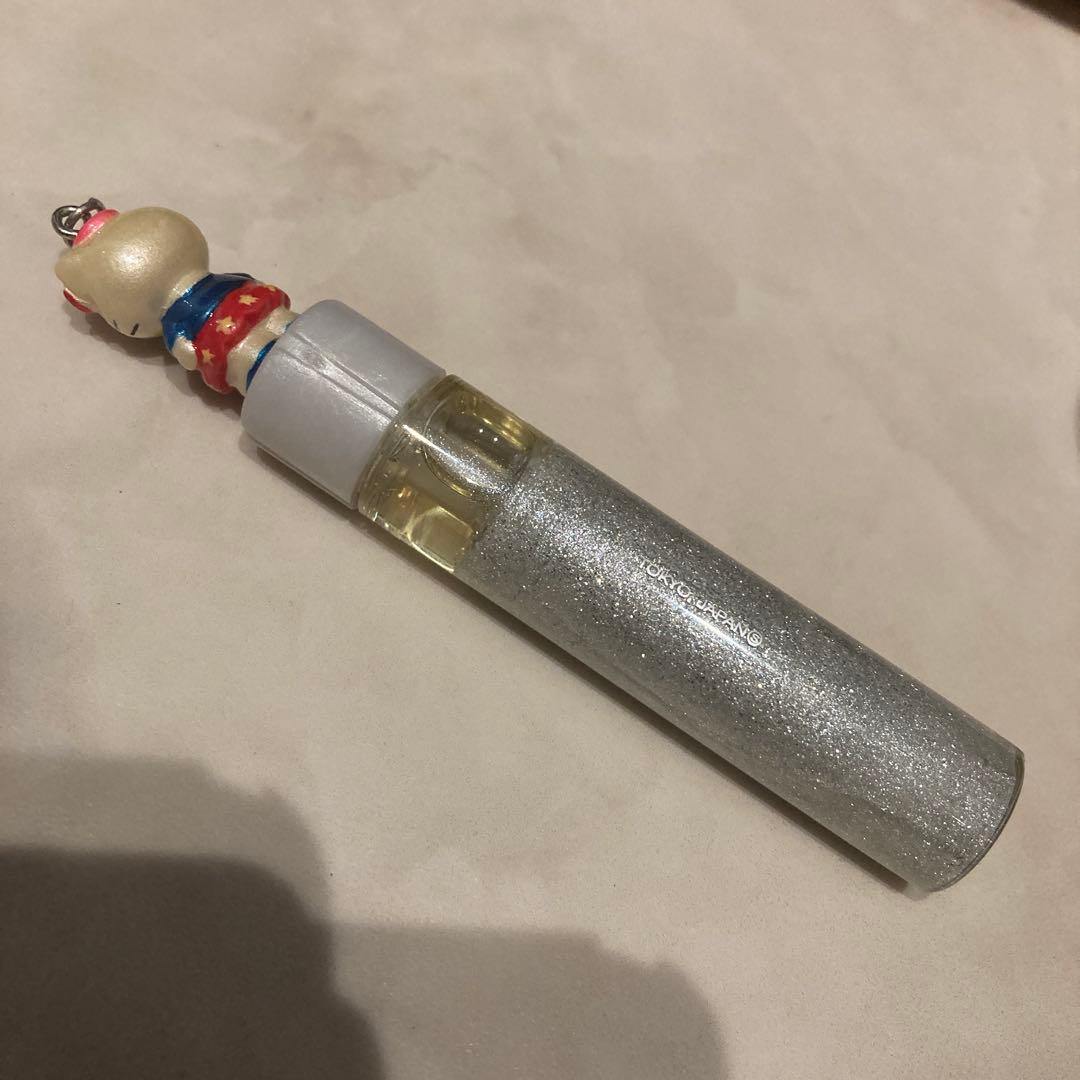 レトロ《2002年 ハローキティ リップグロス》当時物 コスメ☆シルバー