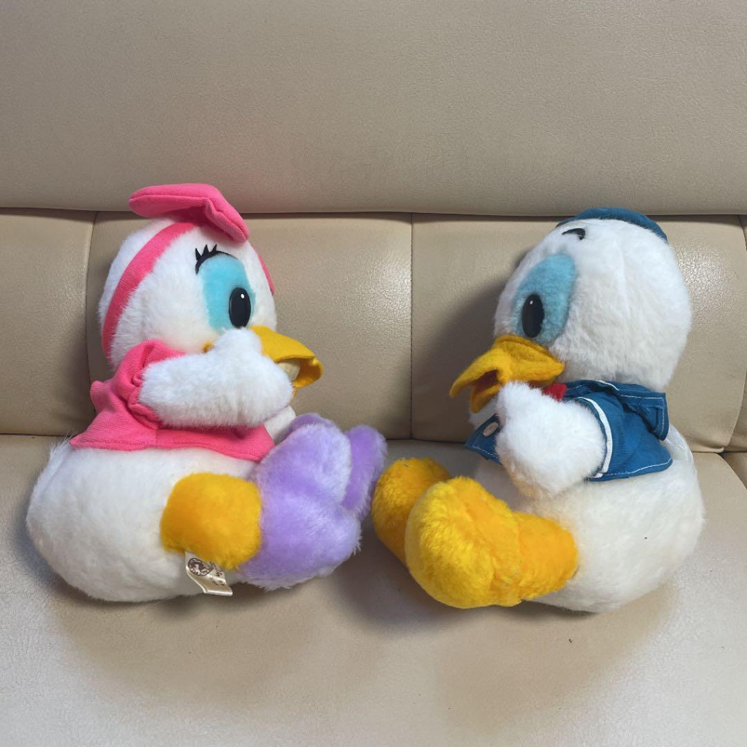 レトロ】ドナルド デイジー ぬいぐるみ - メルカリ