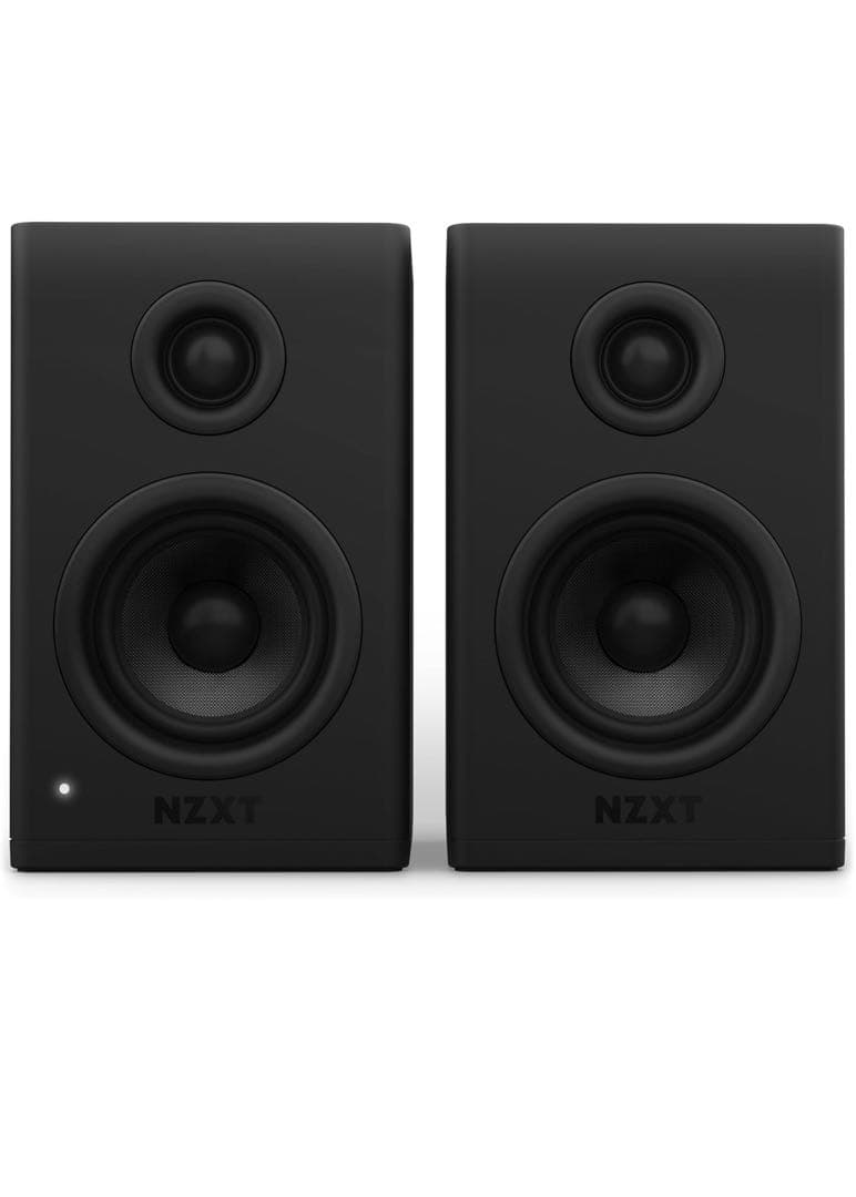 NZXT Relay Speakers アンプ内蔵 PCスピーカー Amazon.co.jp: NZXT Relay Speakers Black デスクトップサイズ アンプ