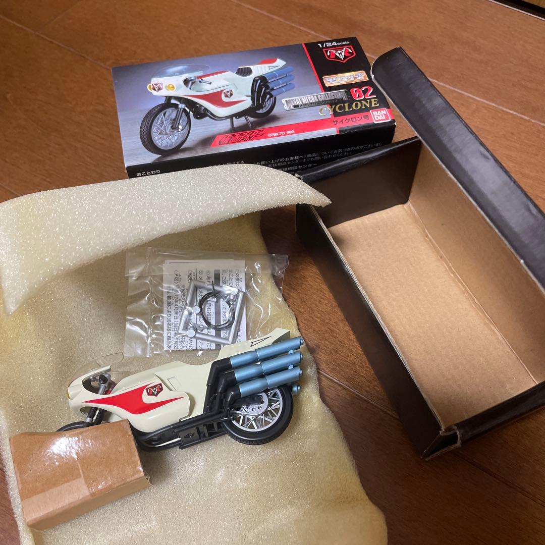 仮面ライダー サイクロン号 02 hgシリーズ メタルメカコレクション