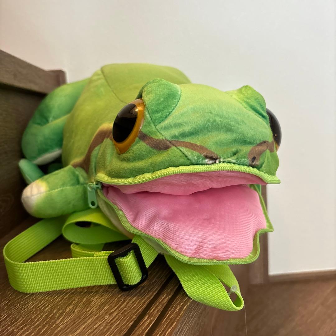 しあん様専用】カエル リュック かえる ぬいぐるみ リュック カエル