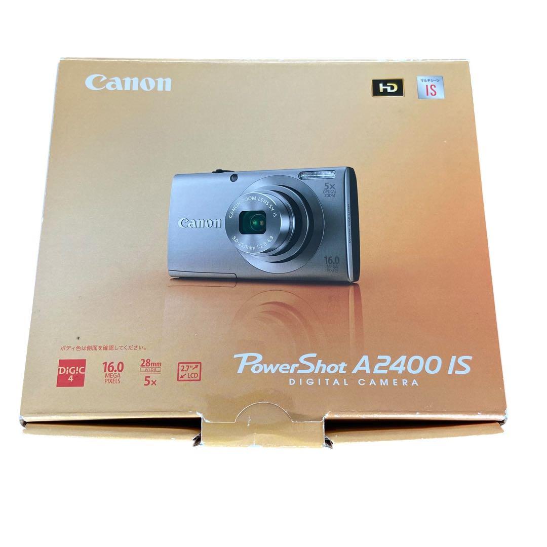 Canon PowerShot A2400 IS コンパクトデジタルカメラ箱付き - デジタル